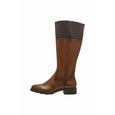 Afbeelding van Tamaris Laarzen, Dames, Maat: 37, Muscat comb Leer/ synthetisch