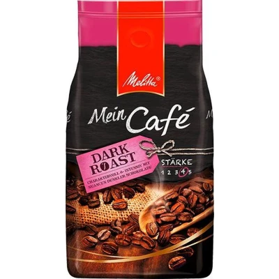 Afbeelding van Melitta My Coffee Dark Roast hele koffiebonen sterkte 4 1 kg