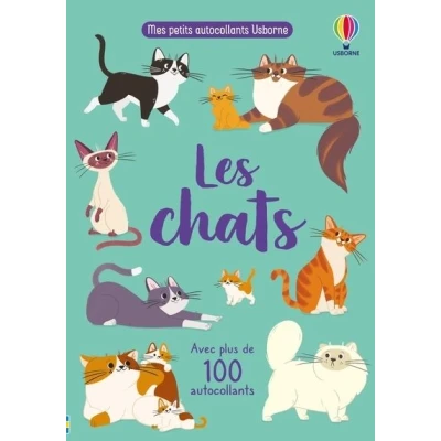 Image de Les chats Mes petits autocollants Usborne Dès 3 ans