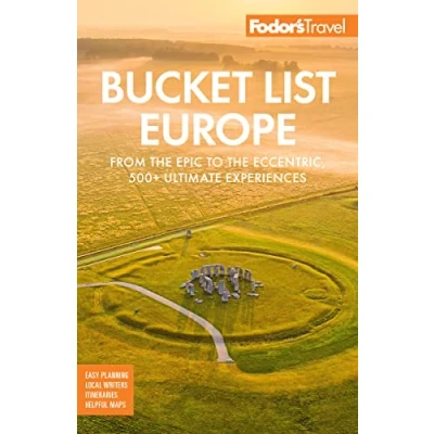 Afbeelding van Full color Travel Guide Bucket List Europe
