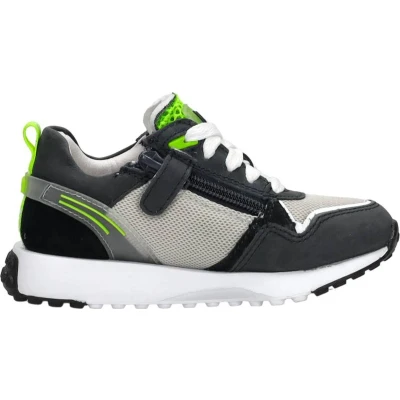 Afbeelding van Keq laag Sneakers voor kinderen, Maat: 23, Blauw Leer/ synthetisch