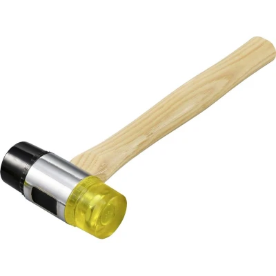Afbeelding van TOOLCRAFT TO 9991035 Rubberen hamer Middelzacht, Middelhard 430 g 310 mm 1 stuk(s)