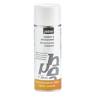 Afbeelding van Pebeo blanke lak lakspray 200 ml