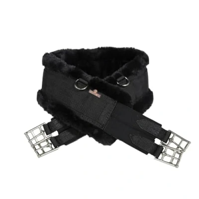 Image de Kentucky Sangle Polyvalente Sheepskin Noir/Noir 140cm