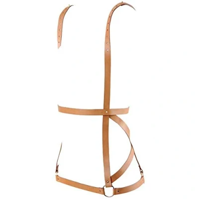 Afbeelding van Bijoux Indiscrets Maze Arrow Dress Harnas Bruin