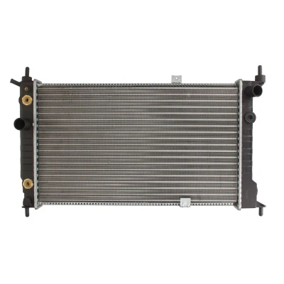 Afbeelding van THERMOTEC D7X082TT Radiateur Aluminium, Kunststof voor voertuigen met airco 590 359 32 Automatische versnellingsbak Koelribben mechanisch gelast