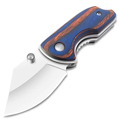 Afbeelding van Eil Zeer scherp outdoormes Mini klein EDC zakmes schroevendraaier perfect jachtmes van roestvrij staal voor jacht, kamperen, survival op het veld