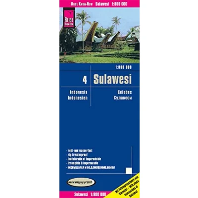 Afbeelding van Reise Know How Landkarte Sulawesi 1:800.000 Indonesien 4