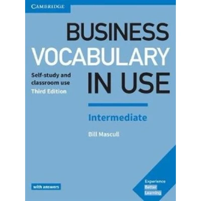 Image de BUSINESS VOCABULARY IN USE,INTERMEDIATE WITH ANSWERS 3/E NEW