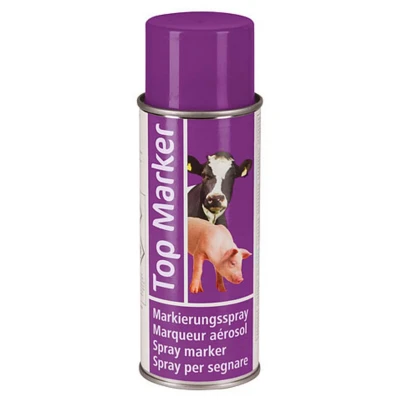 Afbeelding van Kerbl Topmarker Veemerkspray Lila 500ml