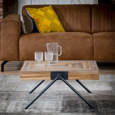 Afbeelding van Nora salontafel teak 70x70 cm