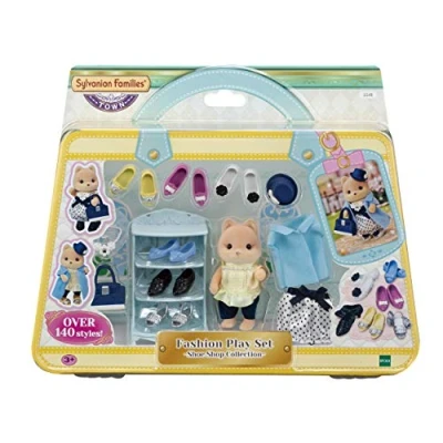 Image de La valisette de mode Sylvanian Families Grande sœur chien Caramel