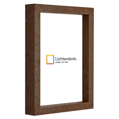 Afbeelding van Fotolijst Hout Bruin 18x18 cm