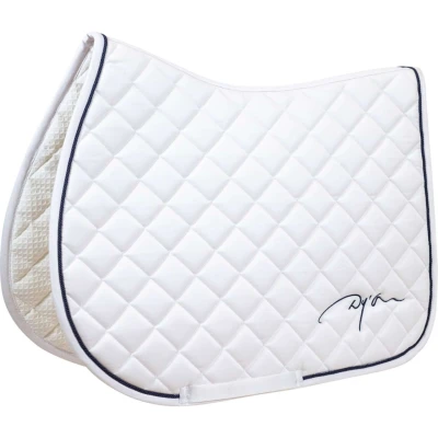 Afbeelding van Dyon Zadeldekje Diamond Springen Wit Full