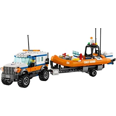 Afbeelding van LEGO City 4x4 Reddingsvoertuig 60165