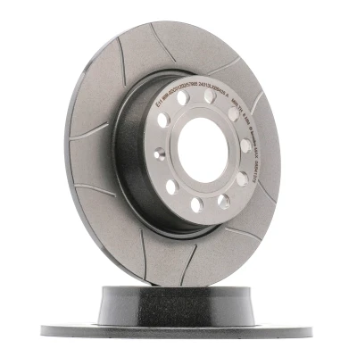 Afbeelding van BREMBO 08.B413.75 Remschijf 272 10 9 volledig, Gekerft Gecoat Met schroeven VOLKSWAGEN: Golf 7, CADDY 4 Kombi, 6, SKODA: Octavia 3 Combi