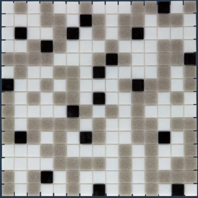 Afbeelding van The Mosaic Factory Amsterdam Basic White Grey Black Mix