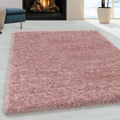 Afbeelding van Monaco Soft Shaggy Hoogpolig Vloerkleed Roze 160x230 cm