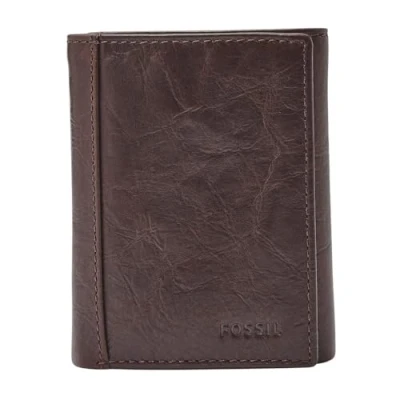 Afbeelding van Fossil NEEL Portemonnee, Heren, Maat: One Size, Braun
