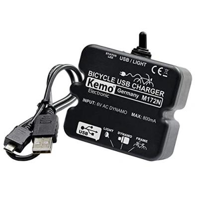 Afbeelding van Kemo M 172N USB Laadregelaar Zwart