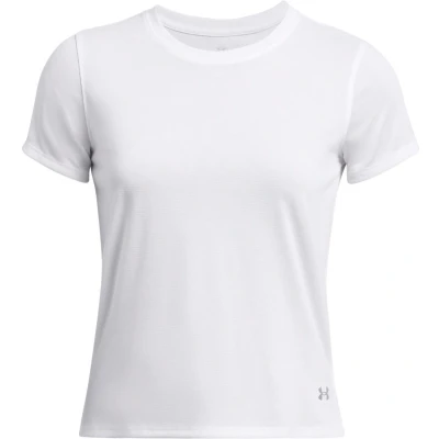 Afbeelding van Under Armour Launch Shortsleeve Sport Tshirt, Dames, Maat: Large, White