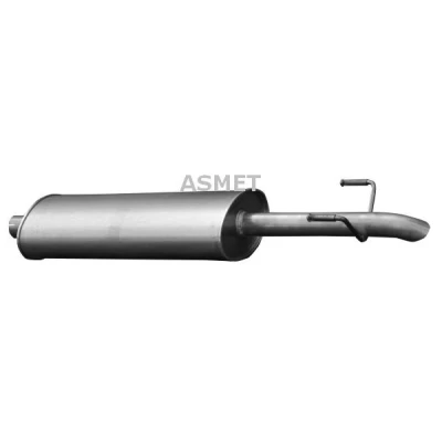 Afbeelding van ASMET 02.043 Einddemper MERCEDES BENZ: Sprinter 4 T Platform/Chassis, 3 Platform/Chassis
