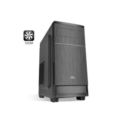 Afbeelding van Suza Advance Impulse 6613B30 Towermodel micro ATX geen voeding matzwart USB/Audio