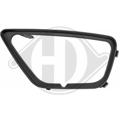 Afbeelding van DIEDERICHS 1415161 Frame, mistlamp