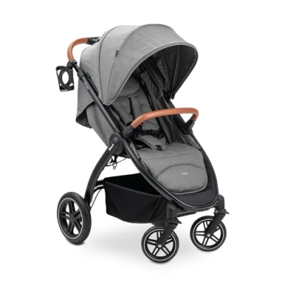 Afbeelding van Hauck Uptown Buggy Black Melange Grey