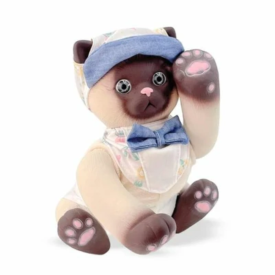 Afbeelding van Knuffel Berjuan Anireal Kat 35 cm