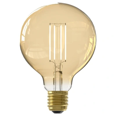 Afbeelding van Smart LED Filament Goud Globelamp G95 E27 220 240V 7W 806lm 1800 3000K Calex