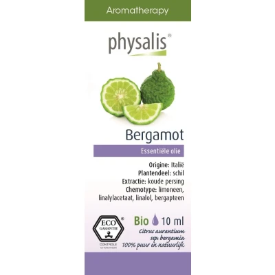 Afbeelding van Physalis Bergamot Olie Bio 10ml