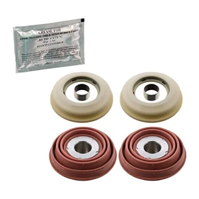 Afbeelding van FEBI BILSTEIN 107432 Remklauw Reparatieset Achteras, Vooras met vet