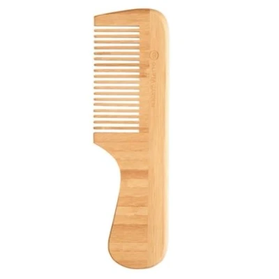 Afbeelding van Olivia Garden Healthy Hair kam van bamboe, type 3, milieuvriendelijke afgeronde tanden voor een stimulerende hoofdhuidmassage