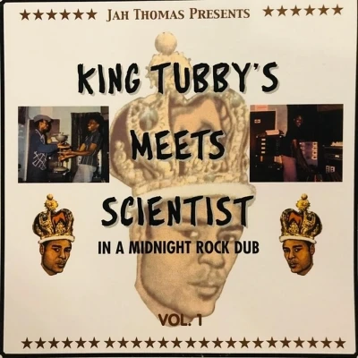 Afbeelding van Jah Thomas In a Midnight Rock Dub Vol.1 (LP)