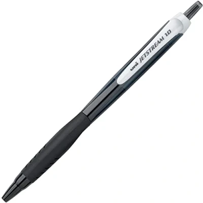 Afbeelding van Boligrafo de tinta líquida Uni Ball Zwart (12 Stuks)