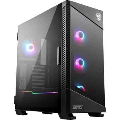 Afbeelding van MSI MPG VELOX 100R Midi tower PC behuizing Zwart
