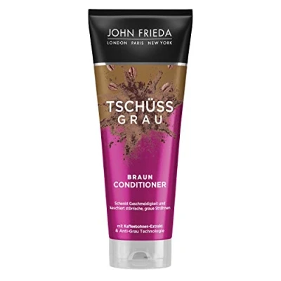 Afbeelding van John Frieda Braun 26244 doei grijs biedt zachtheid en verbergt grijze strengen, met koffiebonenextract, 250 ml