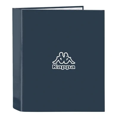 Afbeelding van Ringmap Kappa Dark navy Marineblauw A4 27 x 33 6 cm