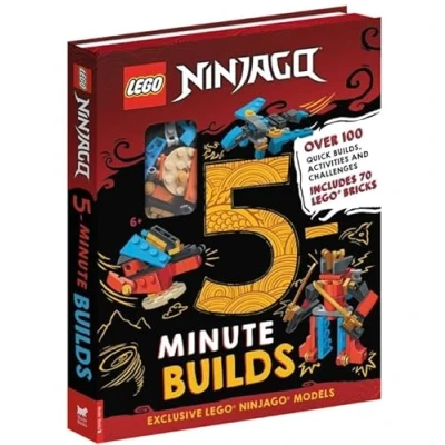 Afbeelding van LEGO® 5 Minute Builds Activity Box NINJAGO®: Five (with 70 LEGO bricks)