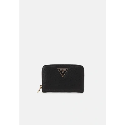 Afbeelding van Guess Laurel Medium ZIP Around Portemonnee, Dames, Maat: One Size, Black