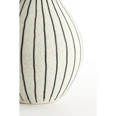 Afbeelding van Light &amp; Living Vaas DIPHU Ø23x29cm Wit