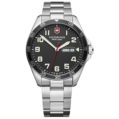 Afbeelding van Victorinox field watch V241849 Mannen Quartz horloge