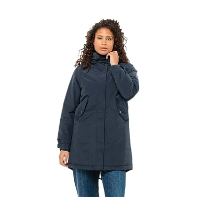 Afbeelding van Jack Wolfskin Talforst Parka, Dames, Maat: XXL, Night blue