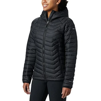 Afbeelding van Columbia Powder LITE Winterjas, Dames, Maat: Small, Black