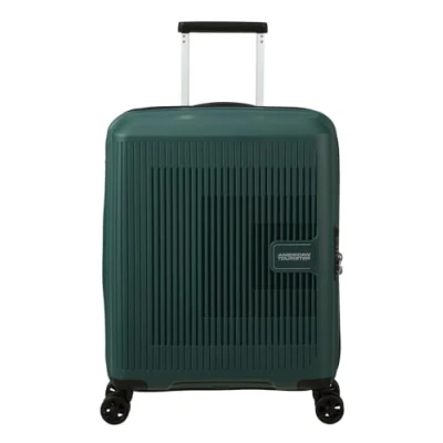 Afbeelding van American Tourister Aerostep Spinner 55 Exp dark forest Harde Koffer
