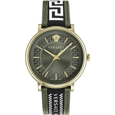 Afbeelding van Versace VE5A01621 horloge mannen Roestvrij Staal goud