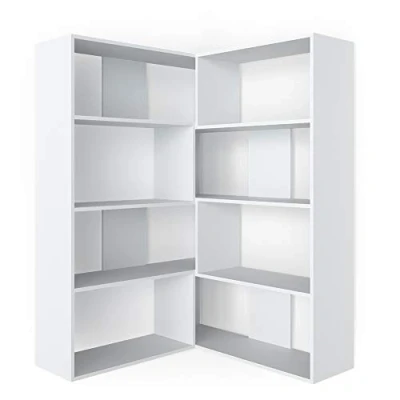 Afbeelding van Vicco Hoekplank &quot;Wol&quot;, wit, 170 x 142 cm