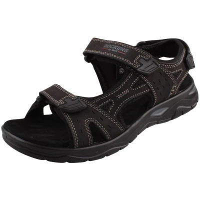 Afbeelding van Dockers by Gerli Outdoorsandalen allblack, Heren, Maat: 41, Allblack Nubukleer