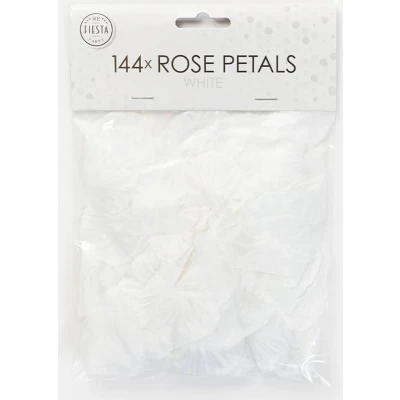 Afbeelding van Rozenblaadjes luxe wit 144 stuks